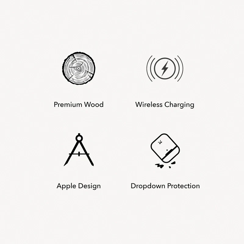 Étui pour AirPods en bois – Image 8