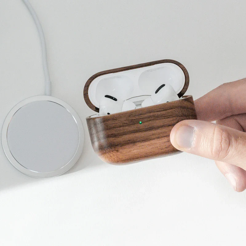 Étui pour AirPods en bois – Image 3